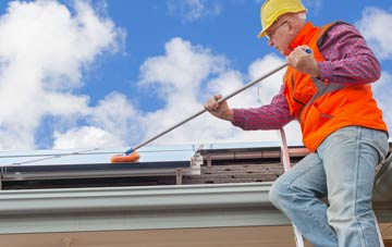 Barrowby soft wash roof cleaning